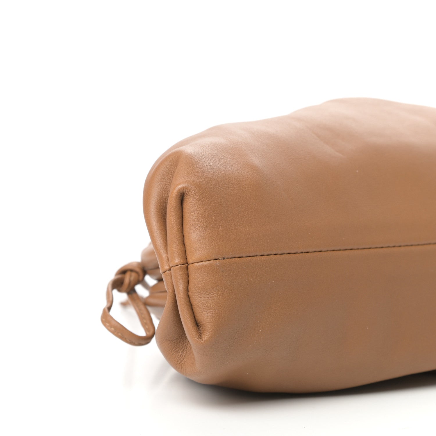 Bottega Veneta Butter Calfskin The Mini Pouch Cammello 8 of 10