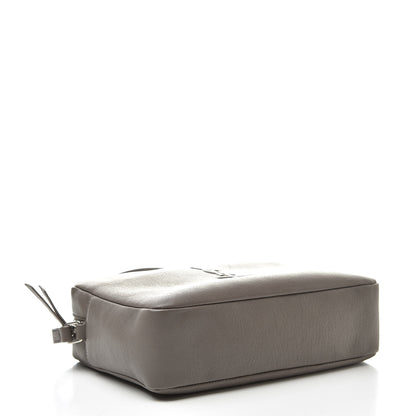 Saint Laurent Lambskin Monogram Small Lou Camera Bag Asphalt 4 of 12