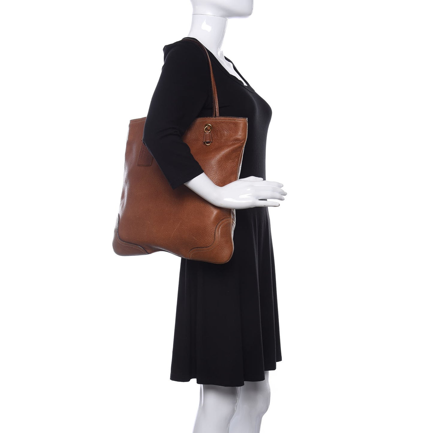 Cervo Antik Shopping Tote Cammello