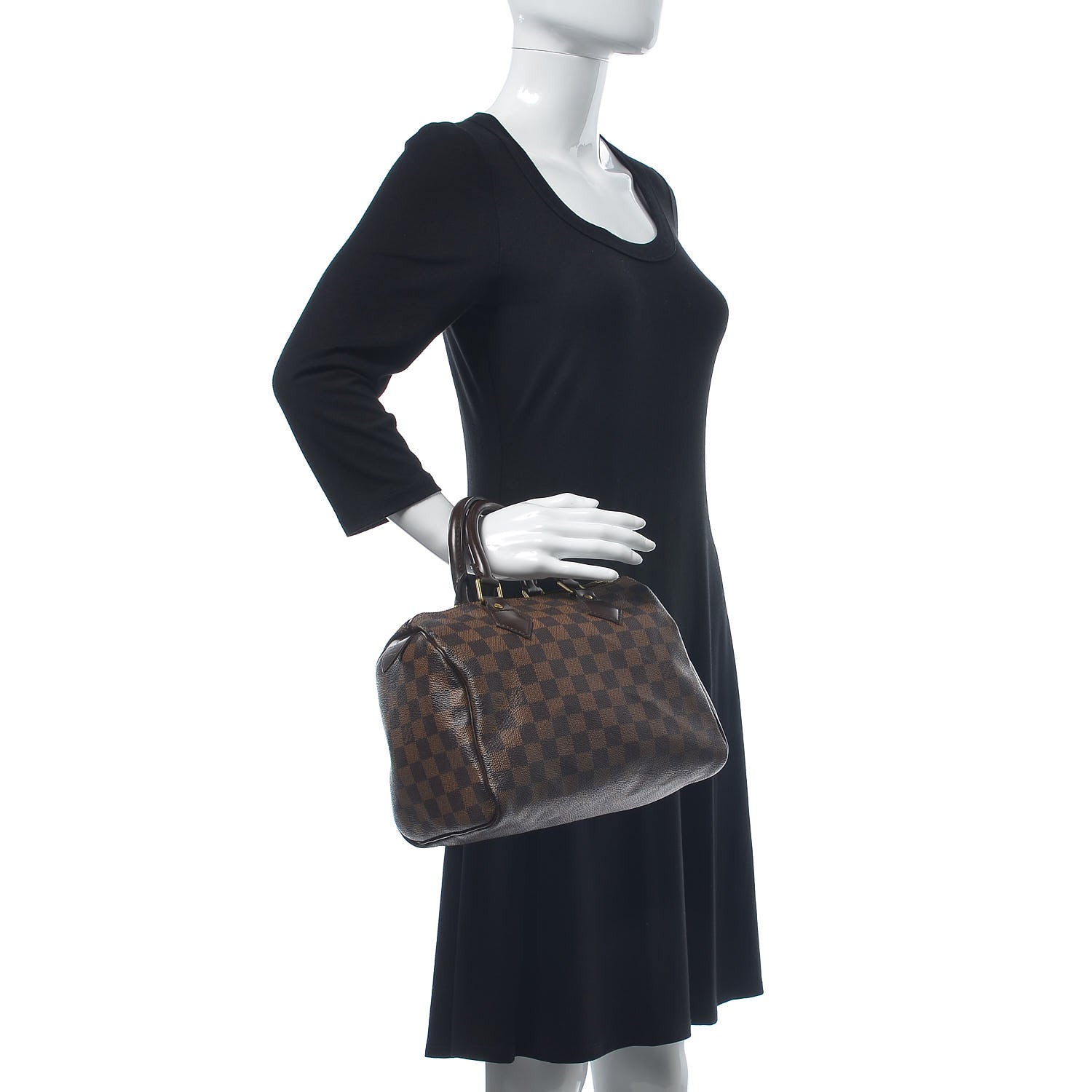 Louis Vuitton Damier Ebene Speedy 25 2 of 7