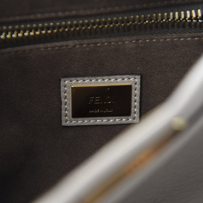 Fendi Vitello Seta Plexiglass Tortoise Medium Peekaboo Iconic Satchel Tortora 10 of 13