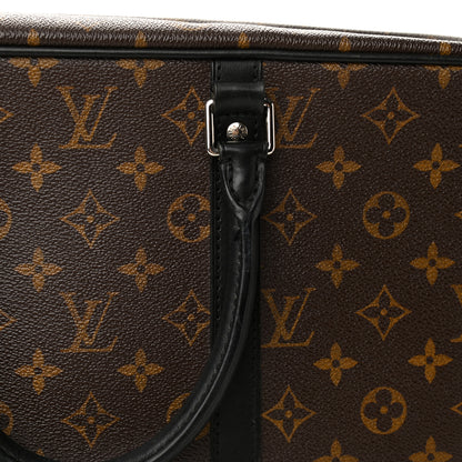 Louis Vuitton Monogram Macassar Porte-Documents Voyage GM 12 of 13