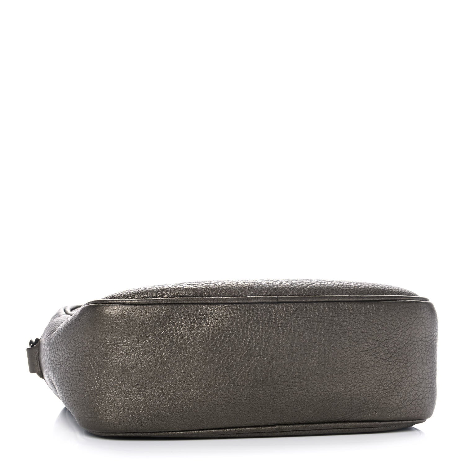 Gucci Metallic Pebbled Calfskin Small Soho Disco Bag Sasso 4 of 11
