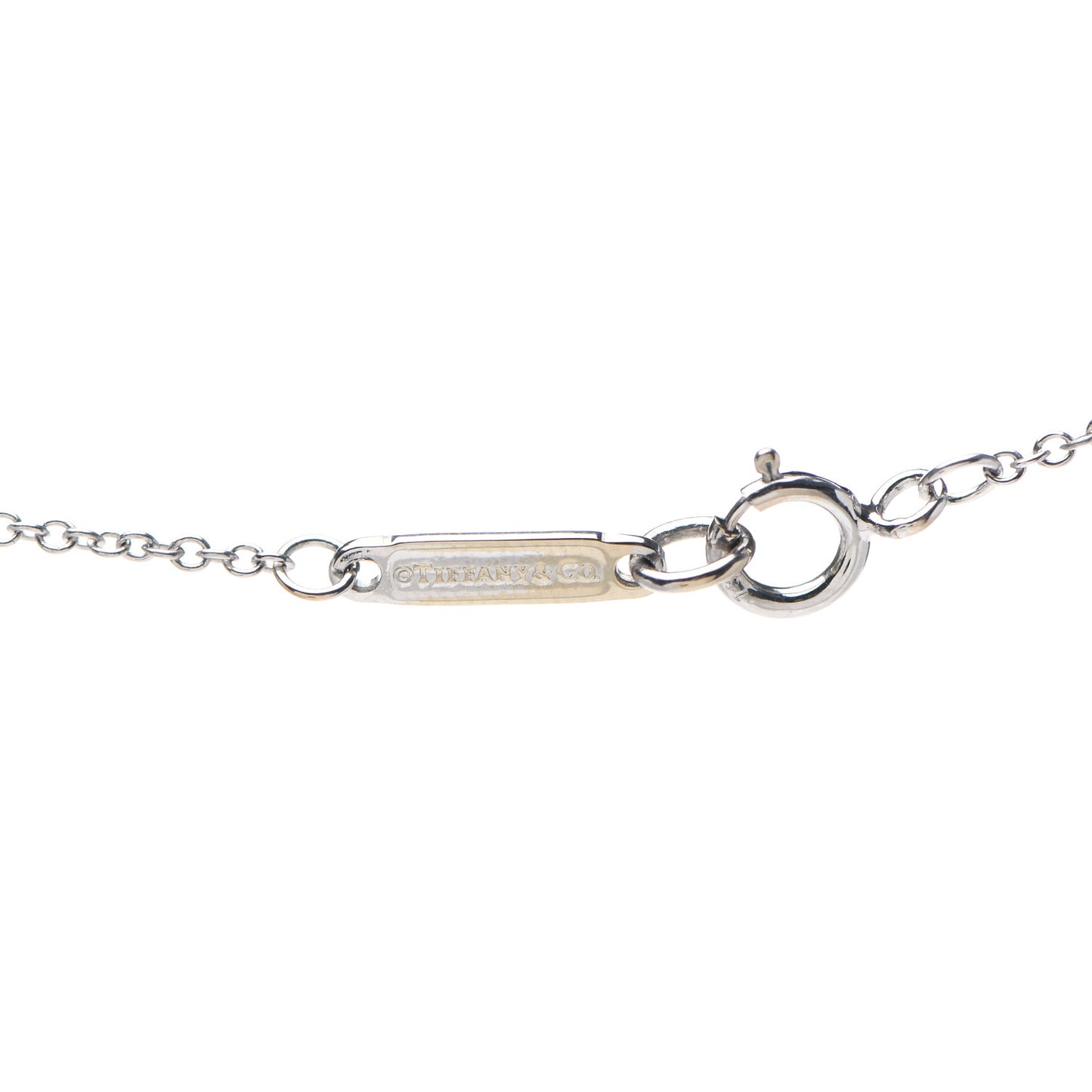 18K White Gold Diamond Mini Cross Pendant Necklace