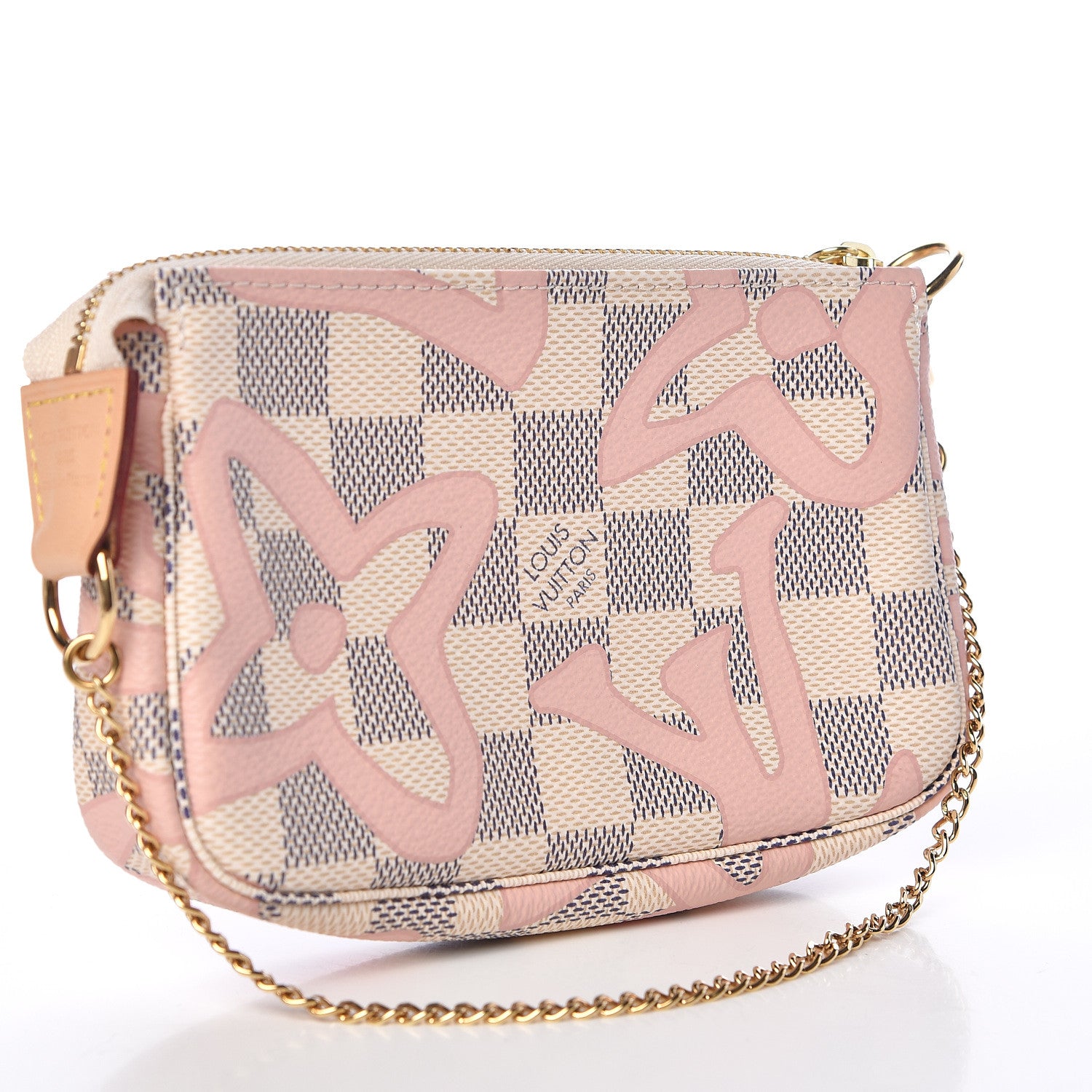 Louis Vuitton Damier Azur Tahitienne Mini Pochette Accessories 3 of 8