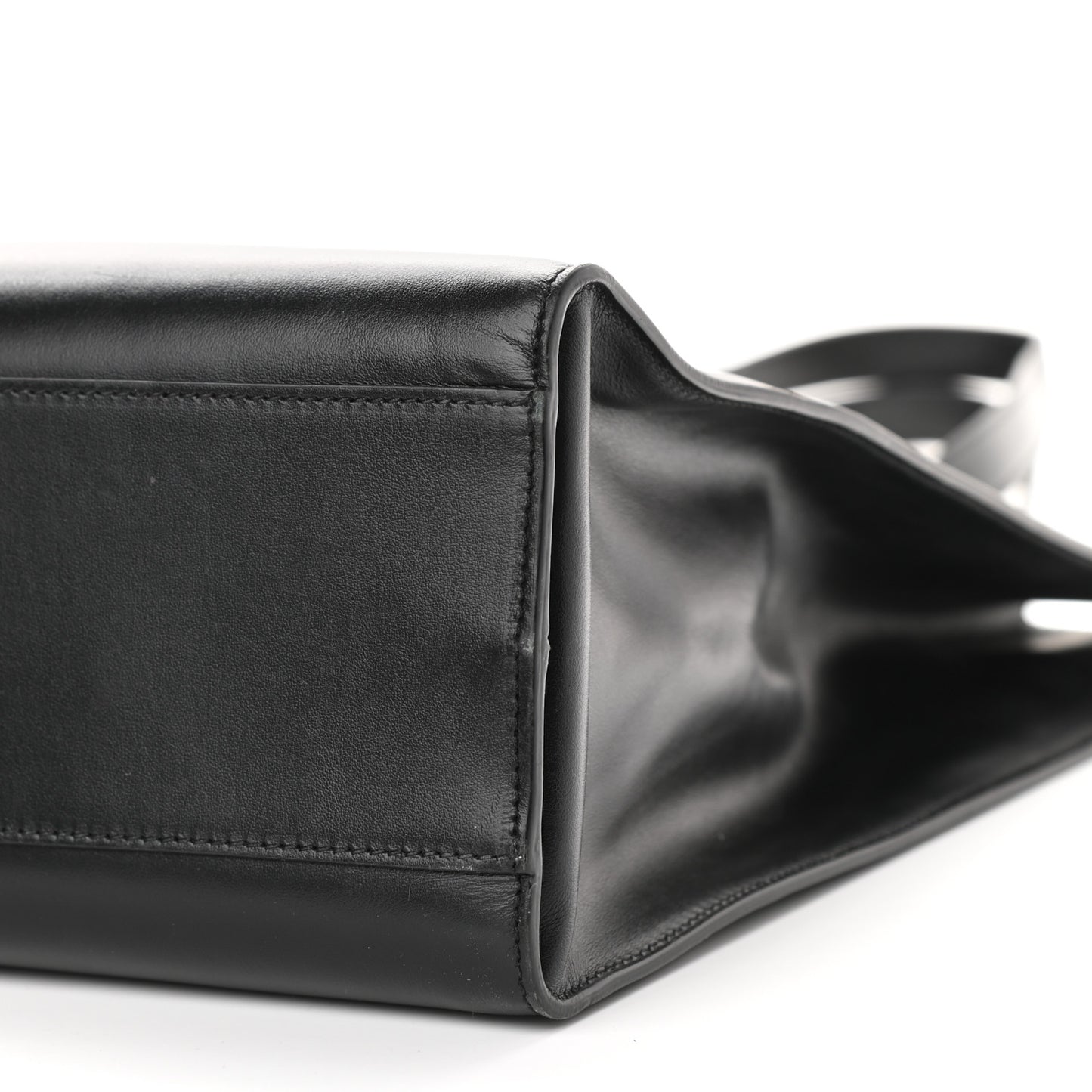 Calfskin Tribute Tote Black