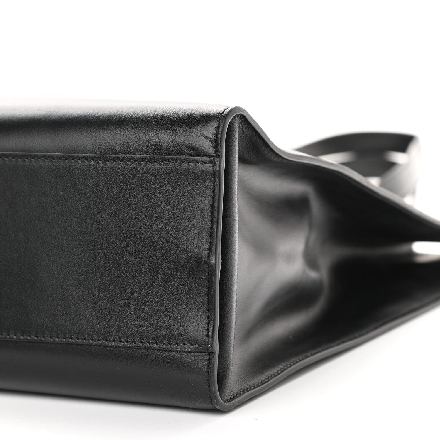 Versace Calfskin Tribute Tote Black 10 of 14