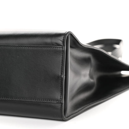 Versace Calfskin Tribute Tote Black 10 of 14