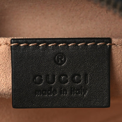 Gucci Calfskin Matelasse GG Marmont Belt Bag 75 30 Black 6 of 9