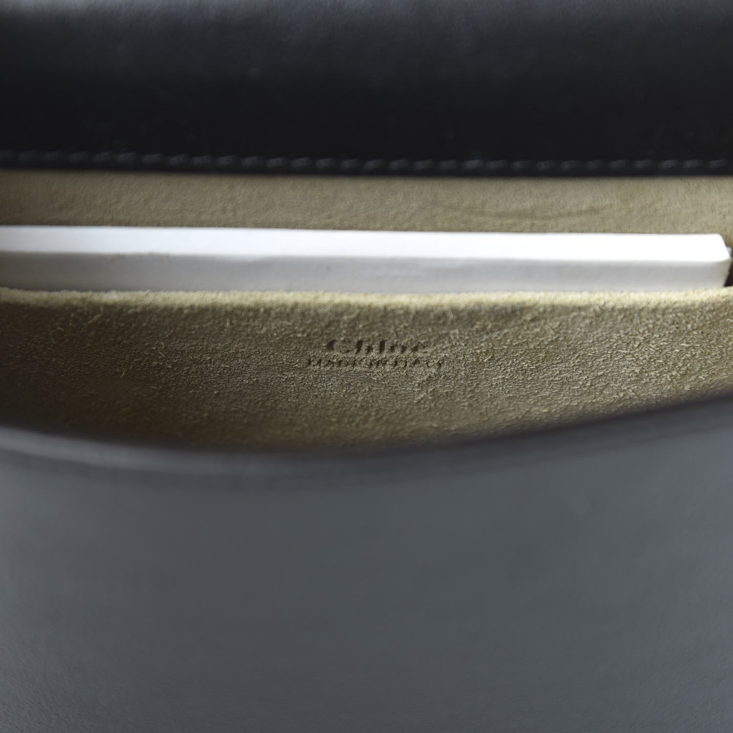Chloe Calfskin Small Nile Bracelet Bag Black 8 of 9