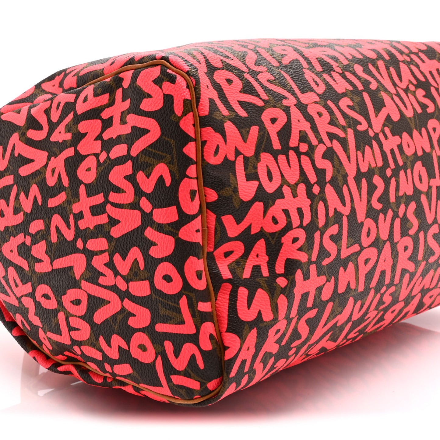 Monogram Graffiti Speedy 30 Fuchsia