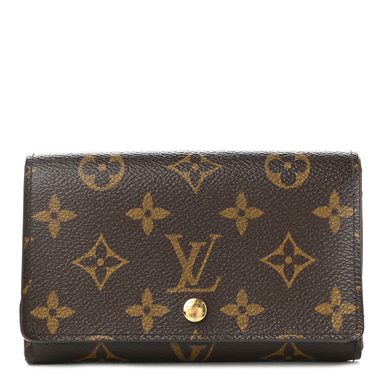 Louis Vuitton Monogram Porte-Monnaie Tresor Wallet 1 of 8