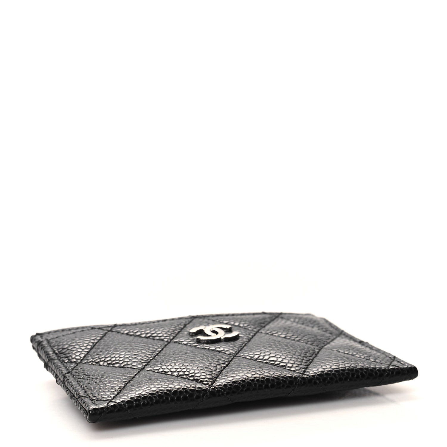 Chanel Caviar Quilted Card Holder Black 4 of 9