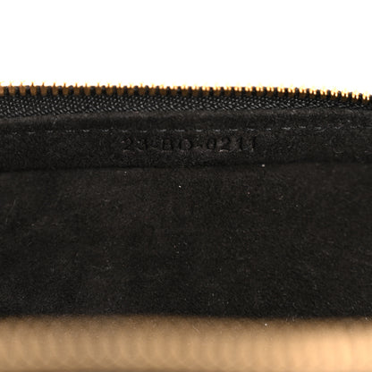 Christian Dior Lambskin Cannage Micro Lady Dior Vanity Case Black 7 of 11