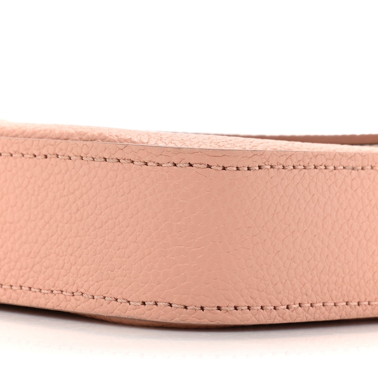 Louis Vuitton Empreinte Monogram Giant Felicie Pochette Chain Wallet Rose Trianon Creme 10 of 14