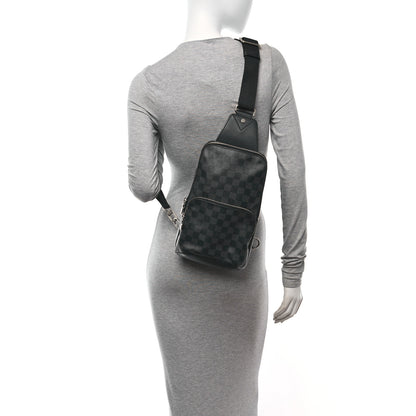 Louis Vuitton Damier Graphite Avenue Sling Backpack 2 of 9