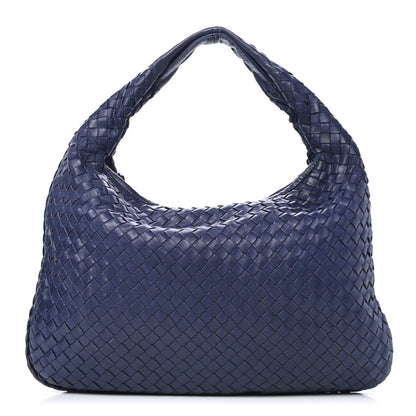 Bottega Veneta Nappa Intrecciato Medium Veneta Hobo Sapphire 1 of 4