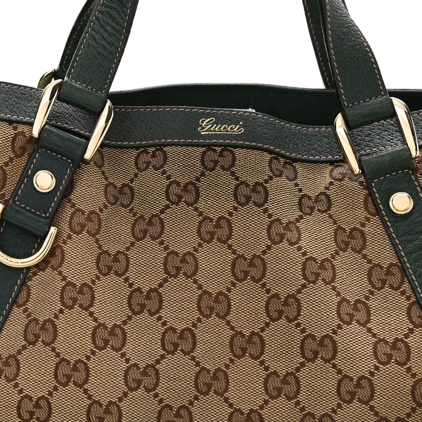 Monogram Medium Abbey Convertible Tote Green