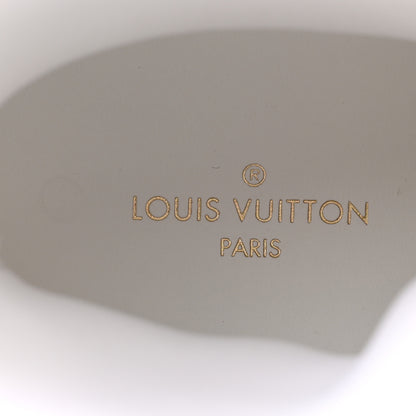Louis Vuitton Rubber Monogram Embossed Neoprene Mens Landscape Ankle Boots 36.5 White 7 of 8