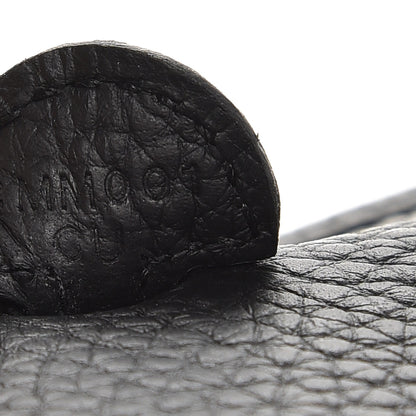 Hermes Taurillon Clemence Evelyne TPM Black 7 of 9