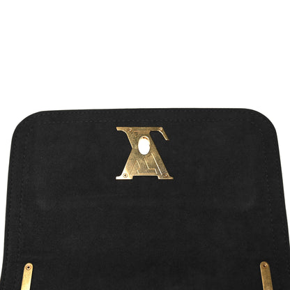 Louis Vuitton Grained Calfskin Lockme Chain Bag PM Black 10 of 10
