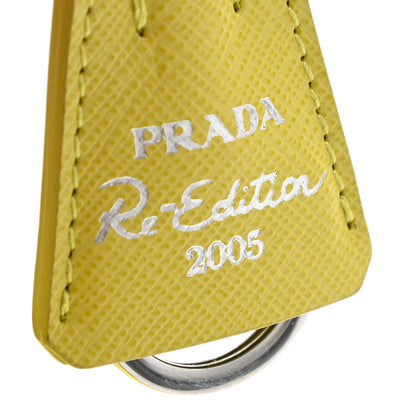 Prada Nylon Saffiano Re-Edition 2005 Shoulder Bag Ananas 7 of 14