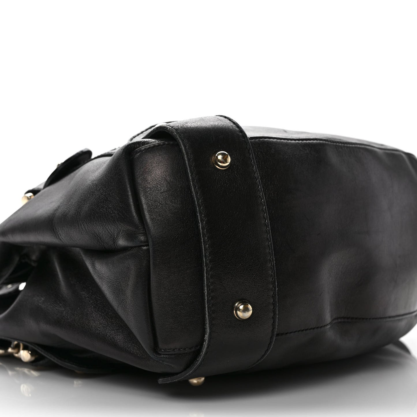 Calfskin Medium Pelham Shoulder Bag Black