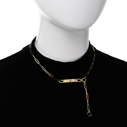 Hermes 18K Yellow Gold PM Kelly Chaine Lariat Necklace SH 2 of 5