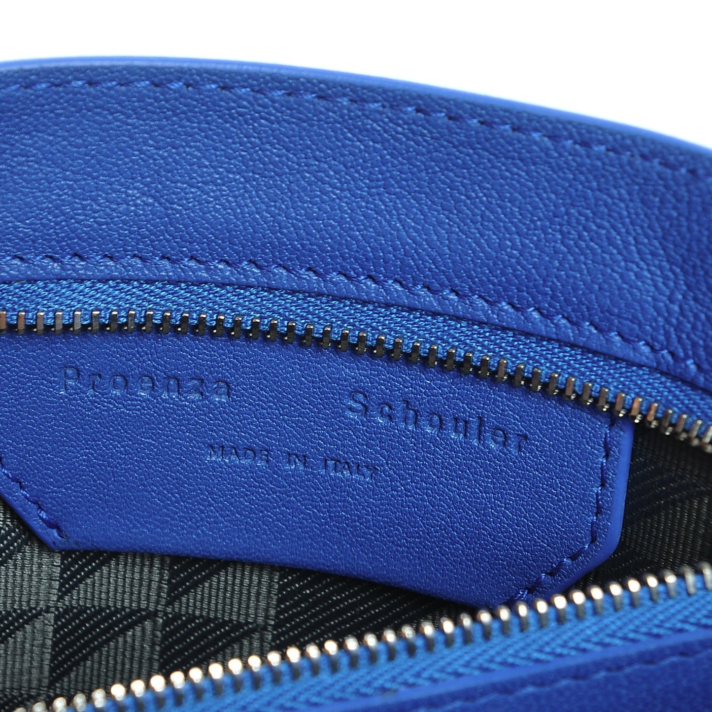 Lambskin PS1 Mini Pouch Messenger Memphis Blue