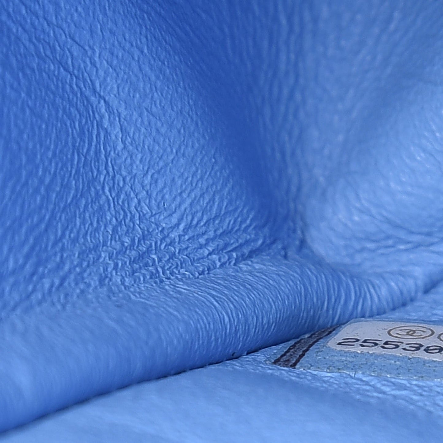 Denim Chevron Quilted 2.55 Reissue 226 Flap Light Blue