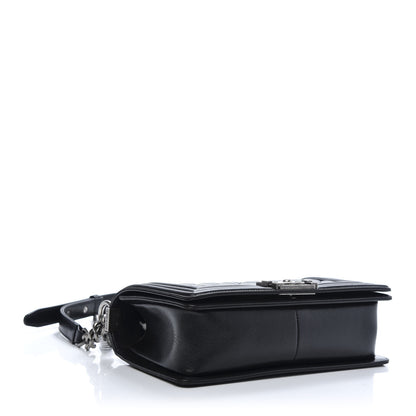 Chanel Calfskin Quilted Medium Boy Flap Black 4 of 15