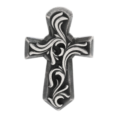 Chrome Hearts Sterling Silver Vulcan Cross Pendant 1 of 3