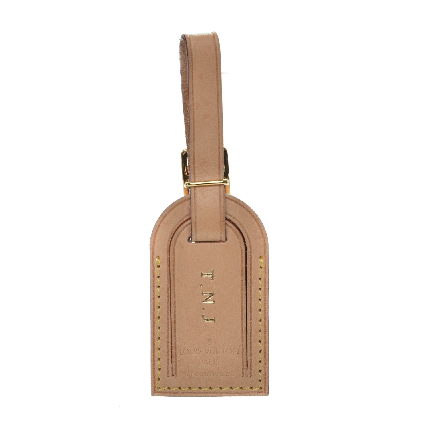 Louis Vuitton Vachetta Luggage Tag 1 of 3