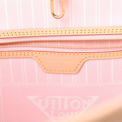 Louis Vuitton Monogram Giant By The Pool Neverfull MM Light Pink 7 of 11