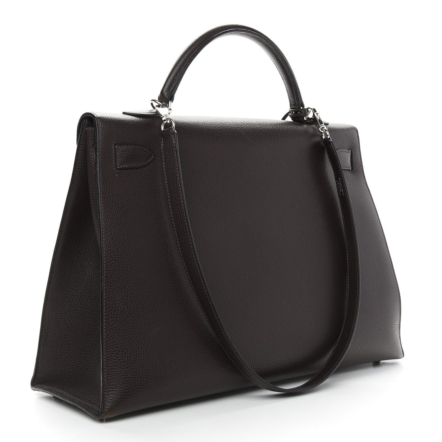 Hermes Togo Kelly Sellier 40 Chocolate 3 of 12