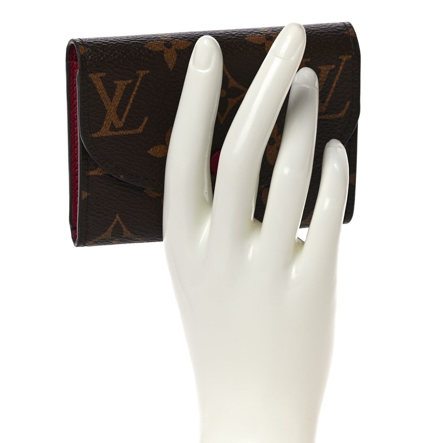 Louis Vuitton Monogram Rosalie Coin Purse Fuchsia 2 of 10