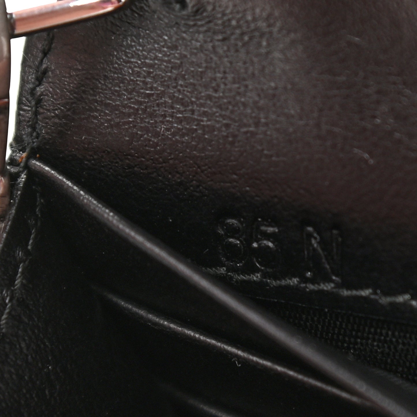 City Calfskin Cahier Studded Mini Bag Black