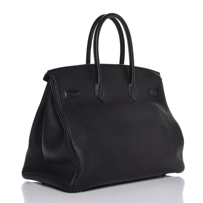 Hermes Togo Birkin 35 Black 3 of 35