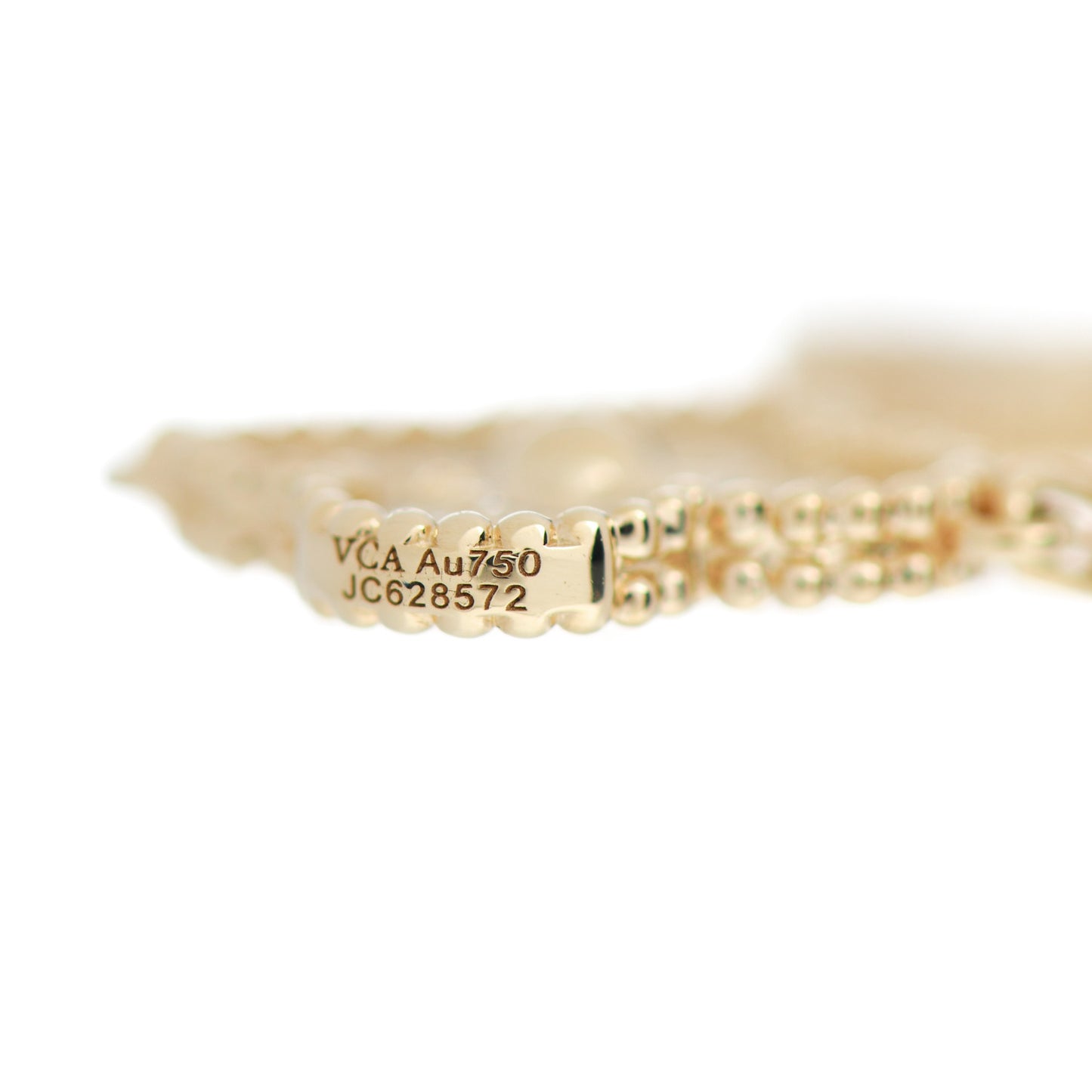 18K Yellow Gold 5 Motifs Vintage Alhambra Bracelet