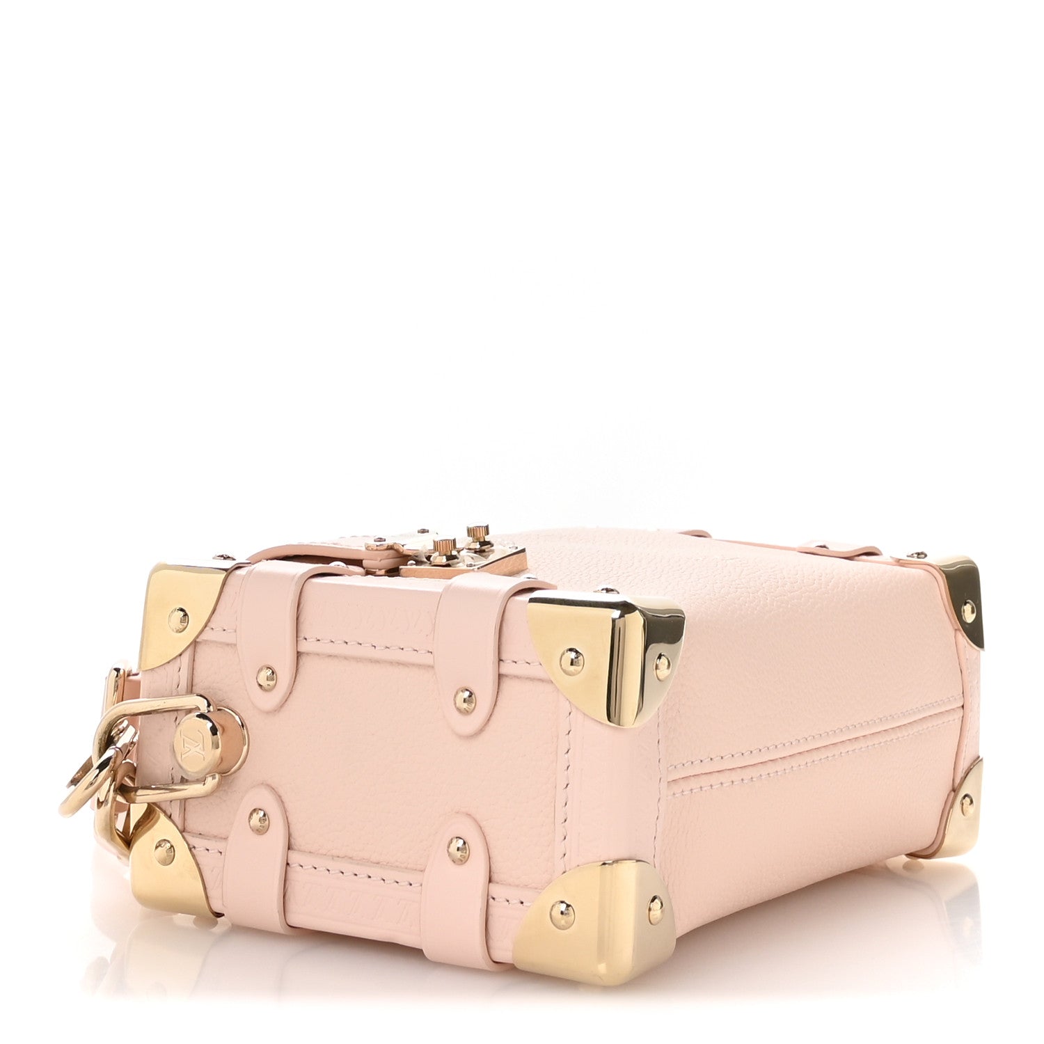Louis Vuitton Grained Calfskin Side Trunk PM Pink Pearl 4 of 10