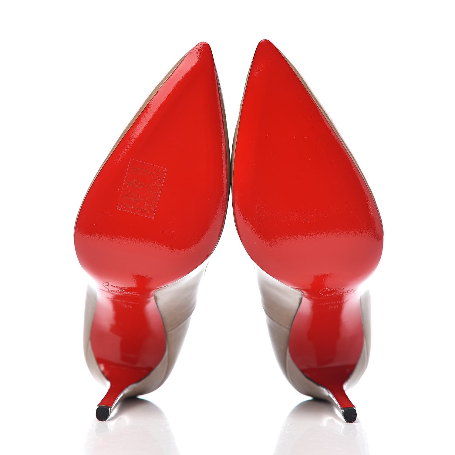 Christian Louboutin Patent So Kate 120 Pumps 38 Gry 6 of 9
