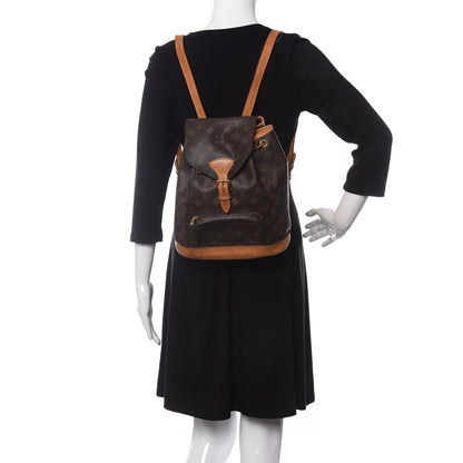 Louis Vuitton Monogram Montsouris MM Backpack 2 of 9