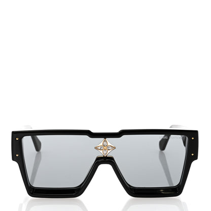 Louis Vuitton Acetate Swarovski Crystal Cyclone Sunglasses Z1578W Black 2 of 8