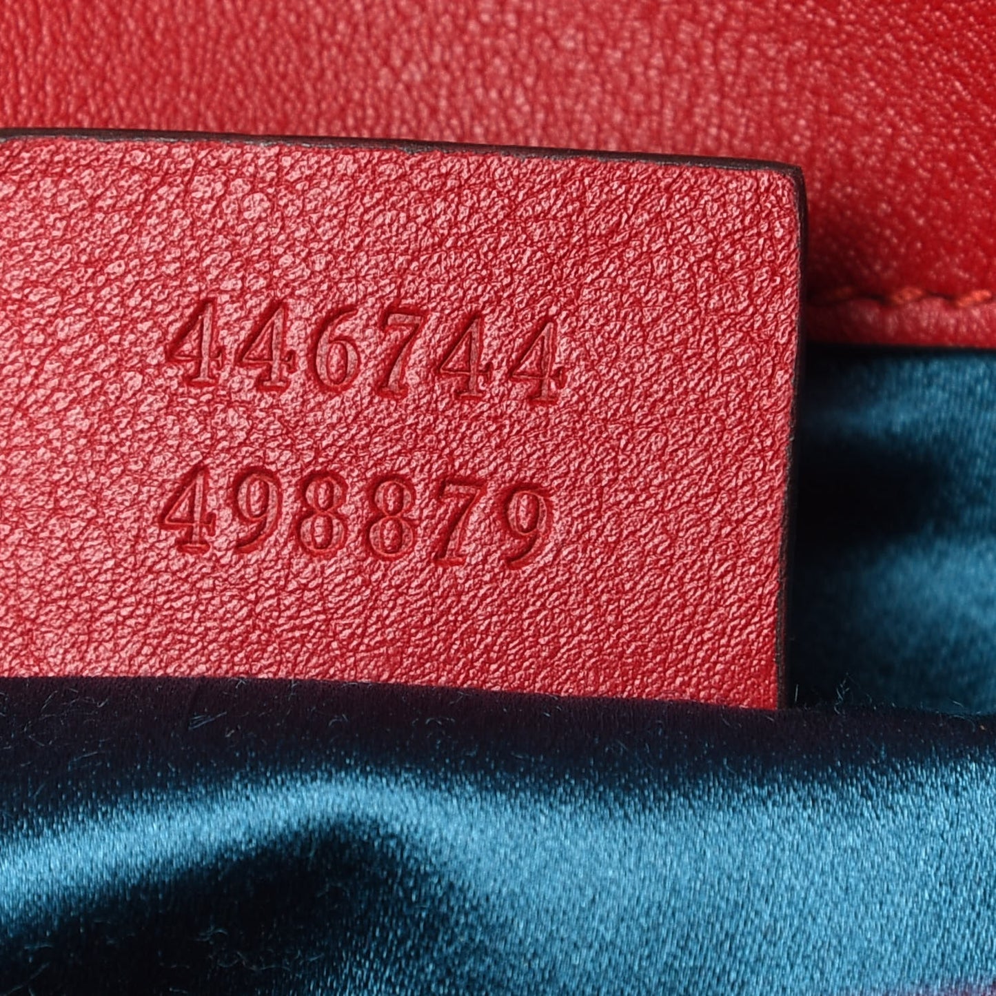 Velvet Matelasse Mini GG Marmont Shoulder Bag Hibiscus Red