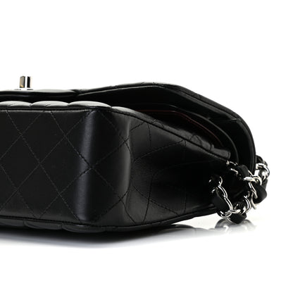 Chanel Lambskin Quilted Small Double Flap Black 6 of 10