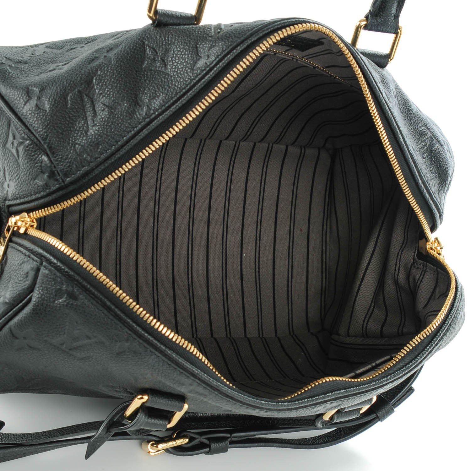 Louis Vuitton Empreinte Speedy Bandouliere 30 Black 5 of 9