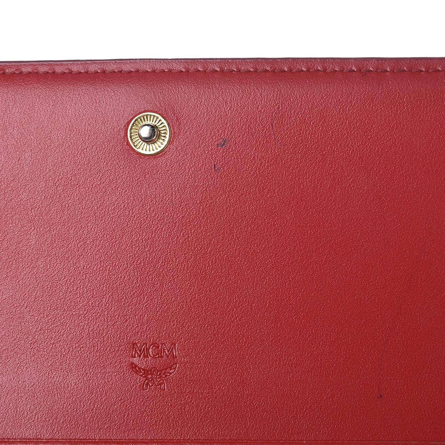 Visetos Continental Flap Wallet Red