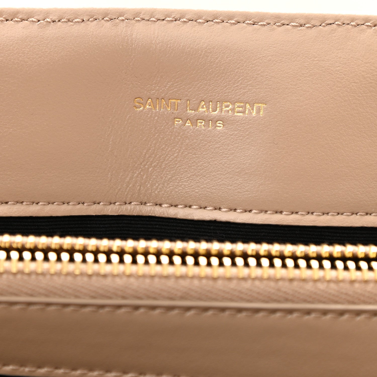 Saint Laurent Calfskin Y Quilted Monogram Medium Loulou Chain Satchel Dark Latte 7 of 9