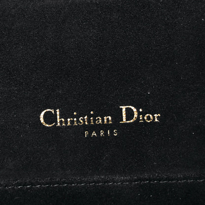 Christian Dior Lambskin Cannage Lady Dior Pouch Black 9 of 10