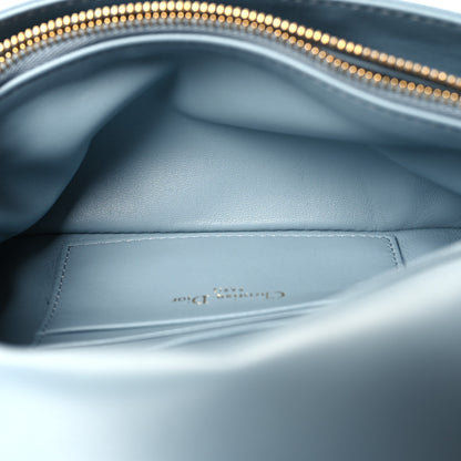 Christian Dior Calfskin Macrocannage Mini Caro Bag Bracing Blue 6 of 11